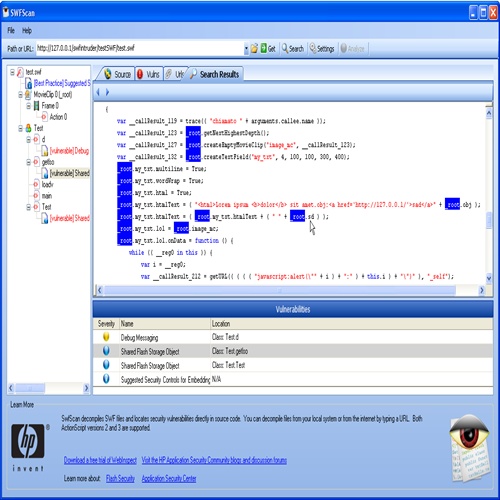 SWFScan
