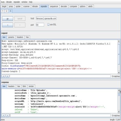 Opera Unite XSS ing the unite-session-id cookie using older Flash