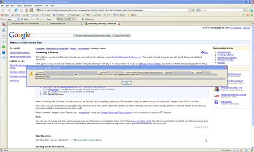 Universal Google XSS in Python Script