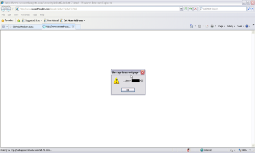 IE8 UTF-7 Charset Inheritance Exploit using Local Redirection