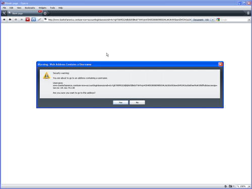 Url Obfuscation with Opera